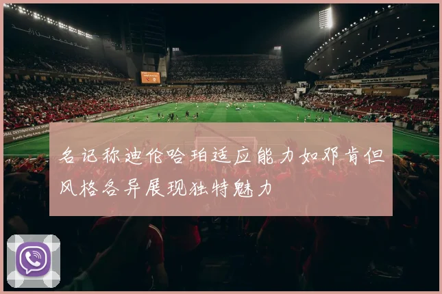 名记称迪伦哈珀适应能力如邓肯但风格各异展现独特魅力